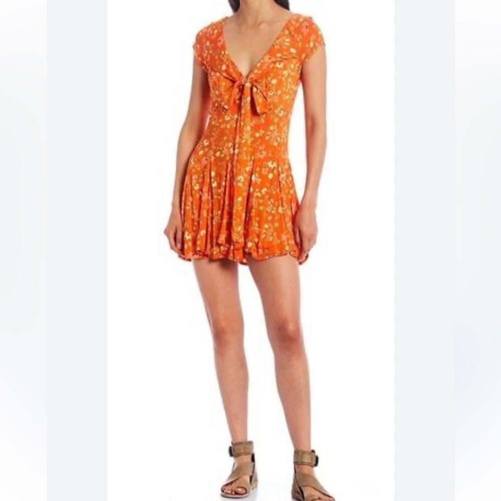 FREE PEOPLE It takes 2 wrap dress